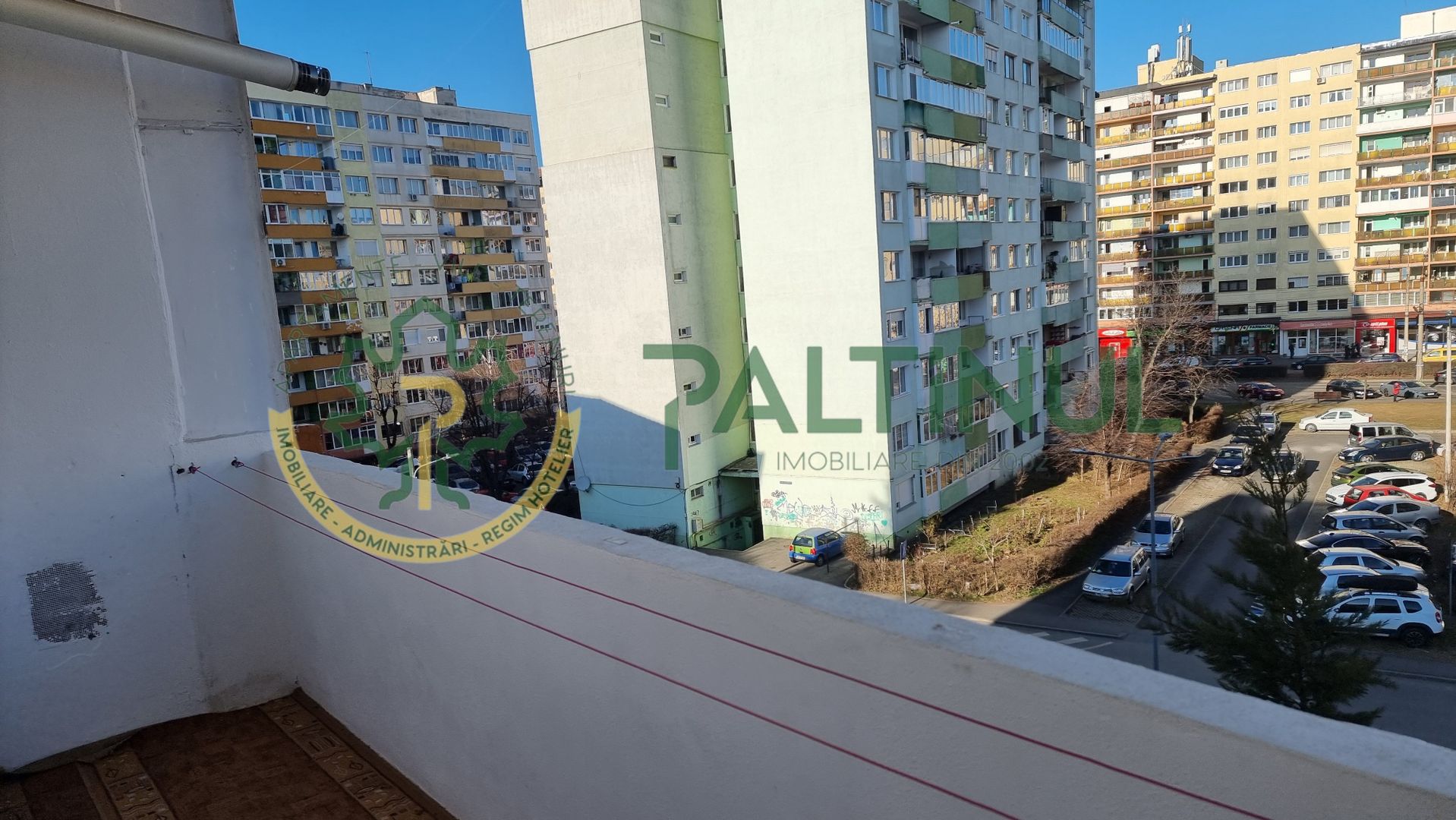 Apartament 2 camere  cu balcon et. 4 Sibiu-Aleea Fratii Buzesti