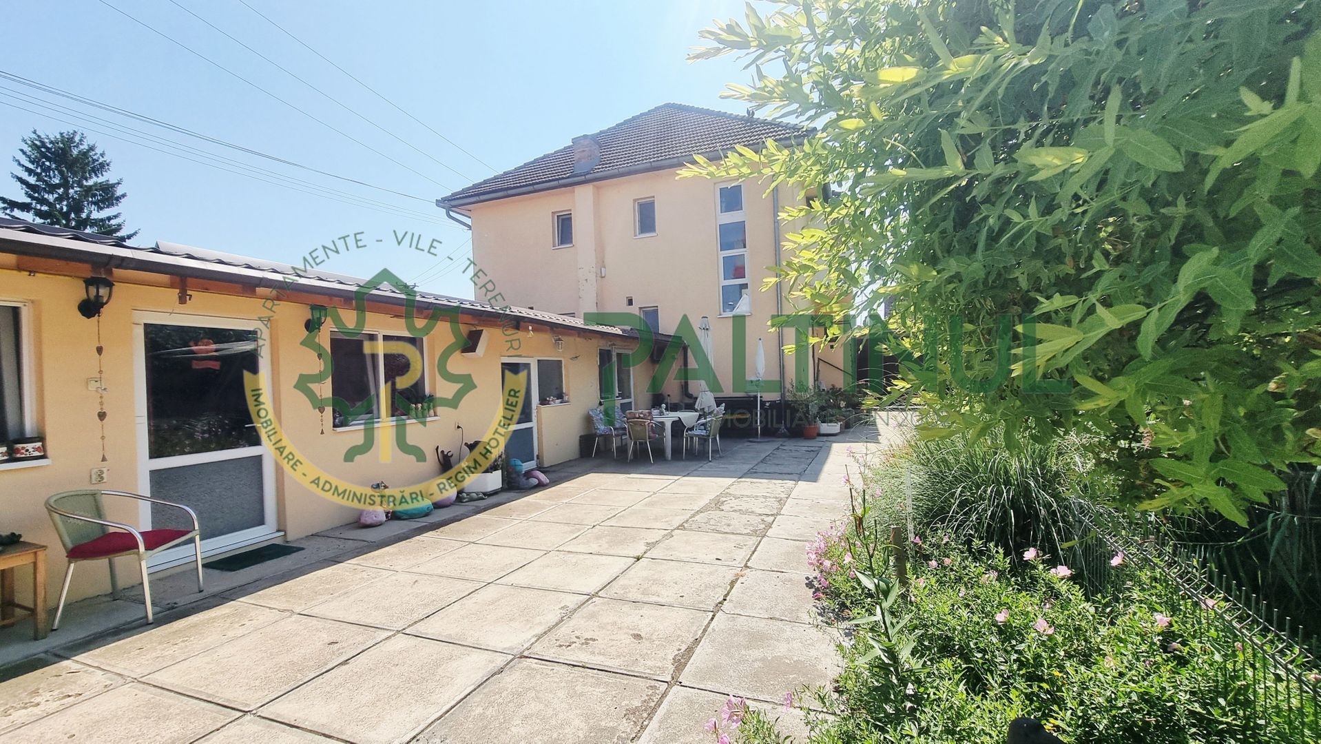 Casă spațioasă în Turnișor – teren 584 mp, apartament secundar, terasă
