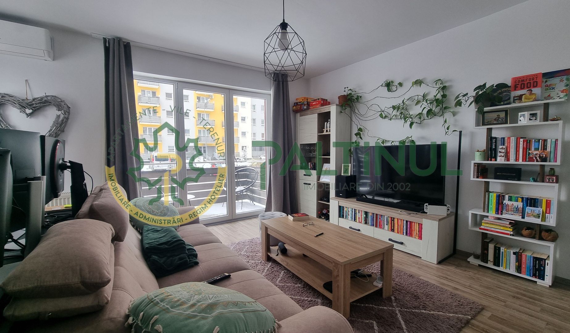 Apartament 2 camere decomndat cu 2 balcoane Sibiu- Avangrden