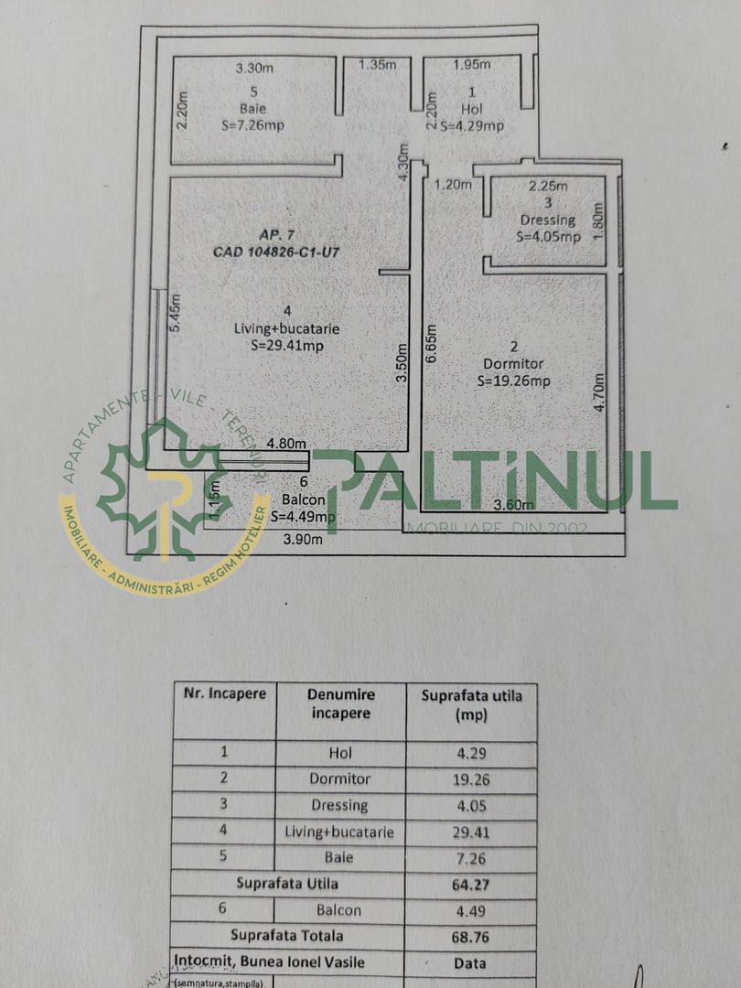 Apartament 2 camere lângă Lacul lui Binder – construcție nouă, 2018