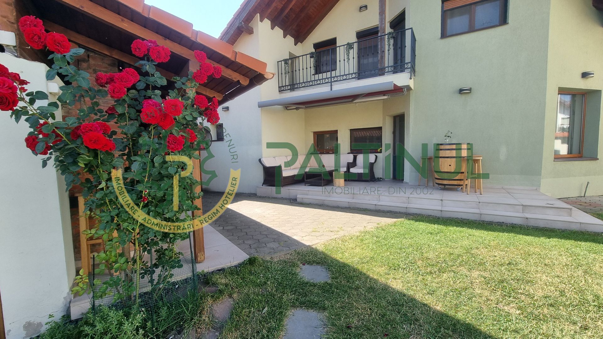 Casă deosebită în Șelimbăr zona Brana – 953 mp teren, jacuzzi, 240 mp utili
