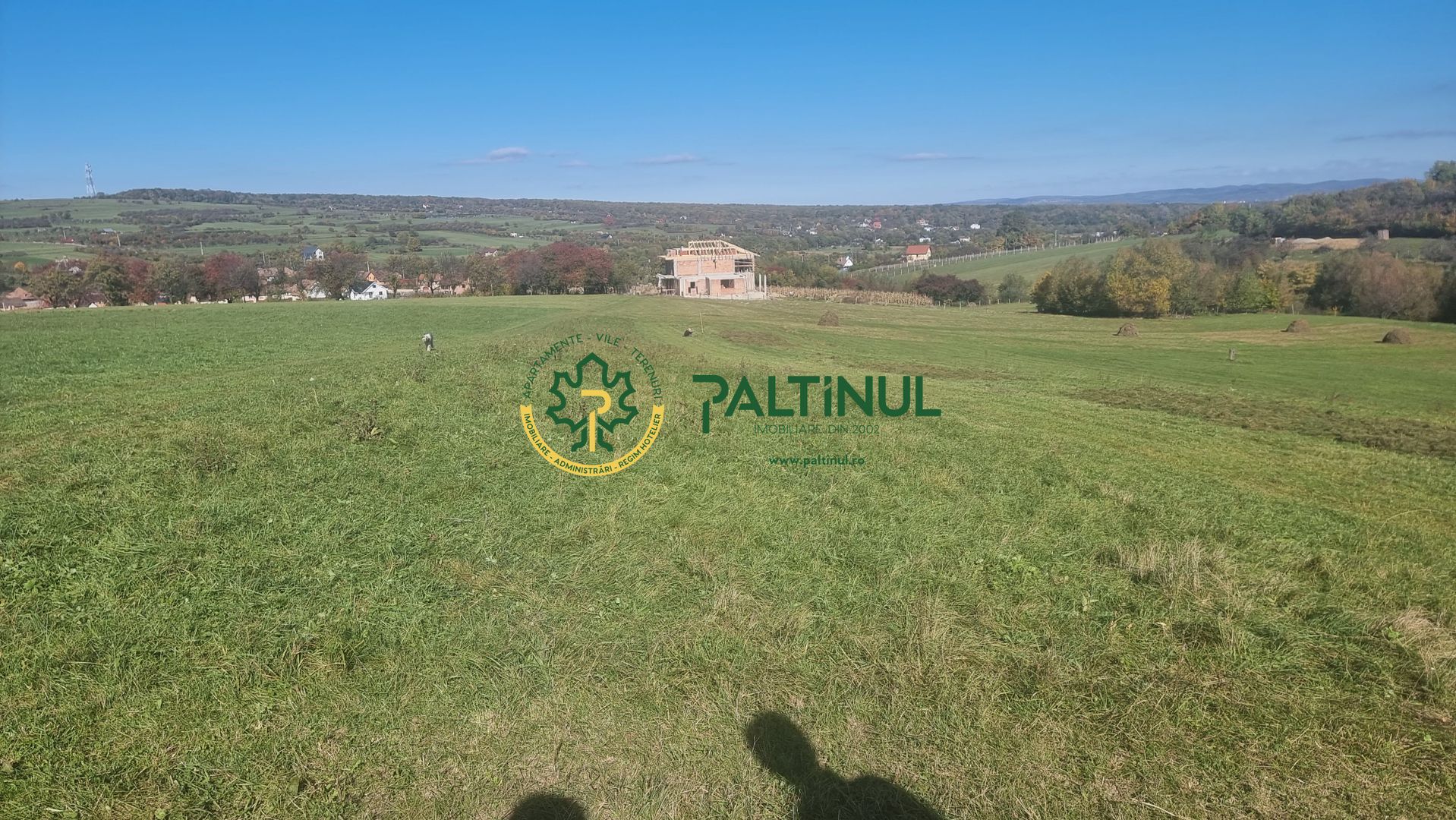 Teren in Rasinari 3010 mp cu priveliste superba