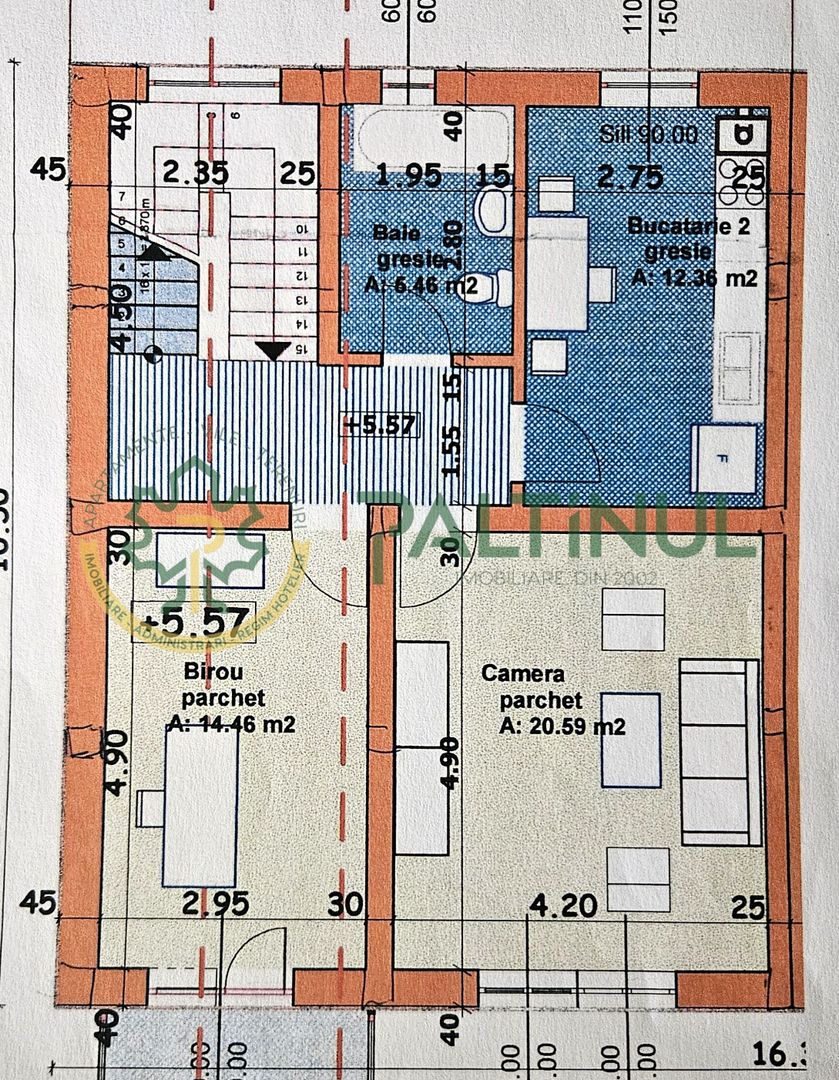 Clădire mixtă ultracentrală de vânzare – spațiu comercial, birouri și apartament