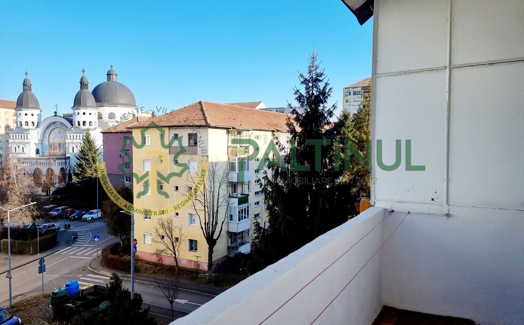 Apartament 2 camere  cu balcon et. 4 Sibiu-Aleea Fratii Buzesti