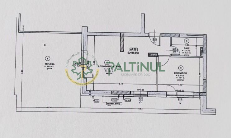 Apartament 2 camere cu terasa -Belvedere Rezidence -Turnisor