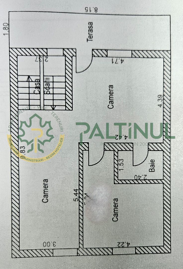 Apartament cu terase și mansardă, de vânzare în zonă ultracentrală, Sibiu