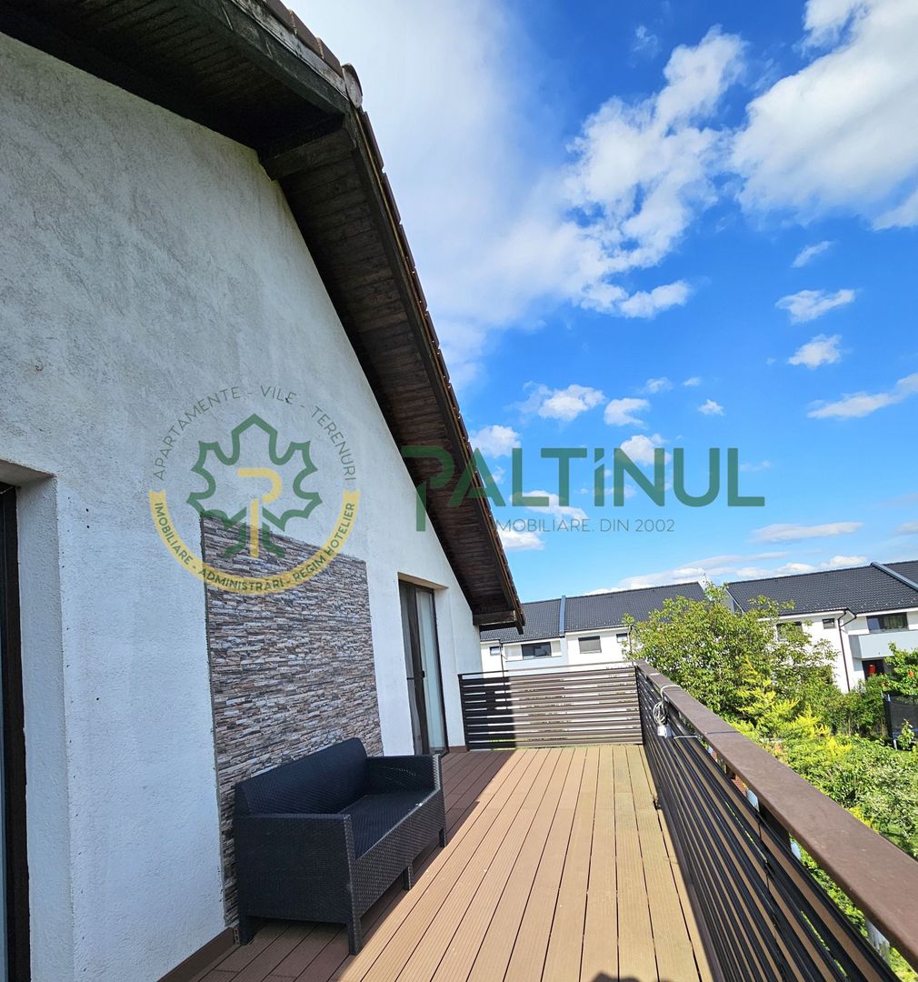 De vânzare duplex modern mobilat complet – Șelimbăr, Sibiu – zonă premium