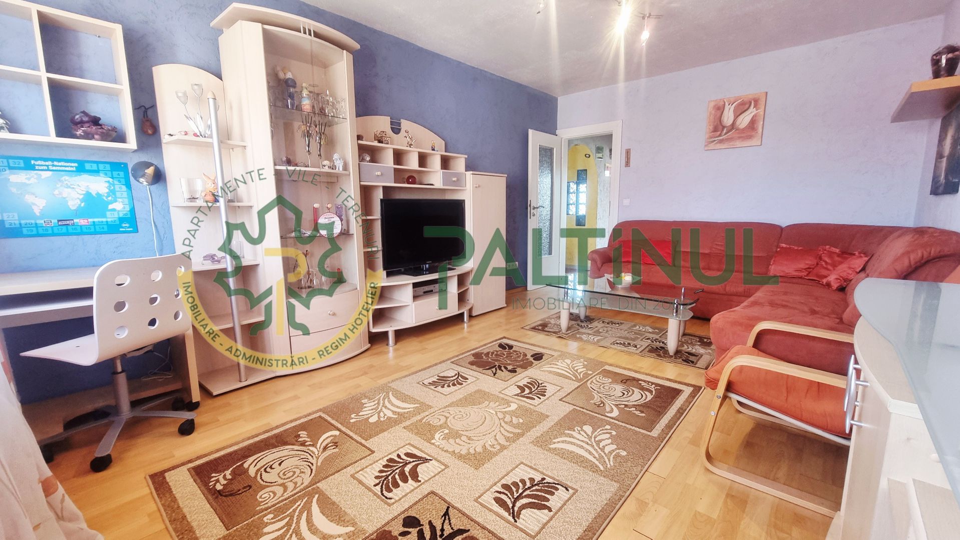 Apartament 2 camere Central – Constantin Noica, 55 mp, balcon, etaj 4