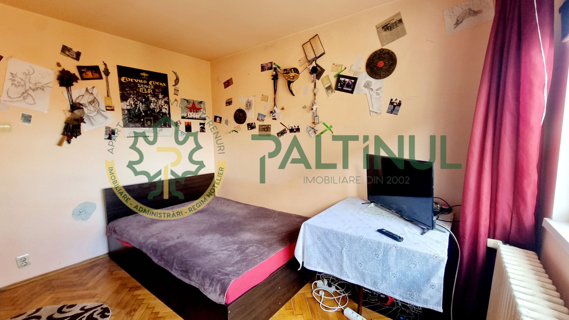 Apartament 3 camere Vasile Aaron, decomandat cu balcon, etaj 4/10, pivniță